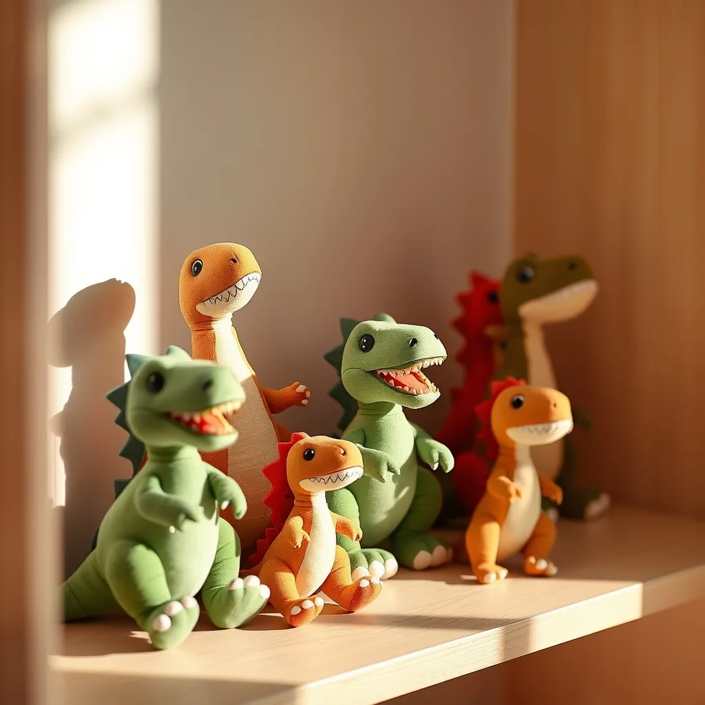 Peluche dinosaure 2026 : guide, tailles et modèles