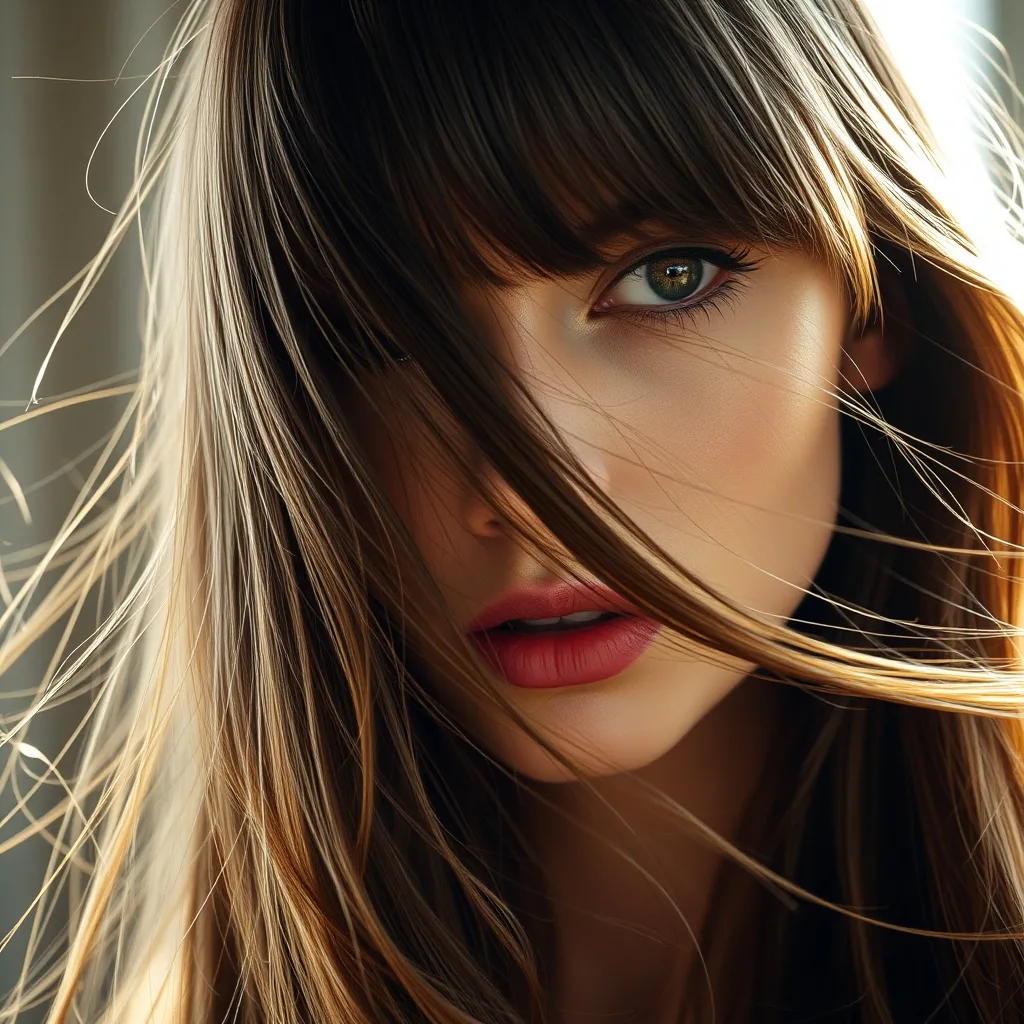 Sublimer les coupes de cheveux longs pour femme : Équilibre et élégance