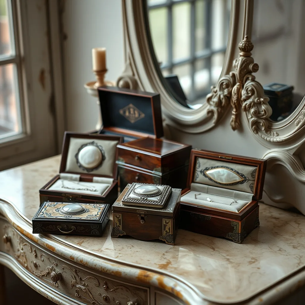 Boîte à bijoux ancienne : guide d’achat 2026